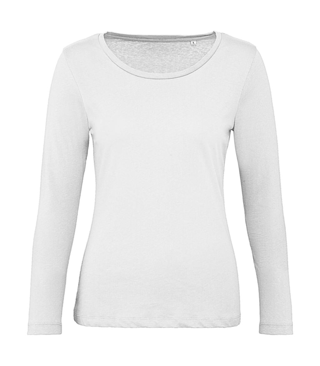 Frauen T-Shirt, Rundhals, langer Arm, organisch, Medium Fit